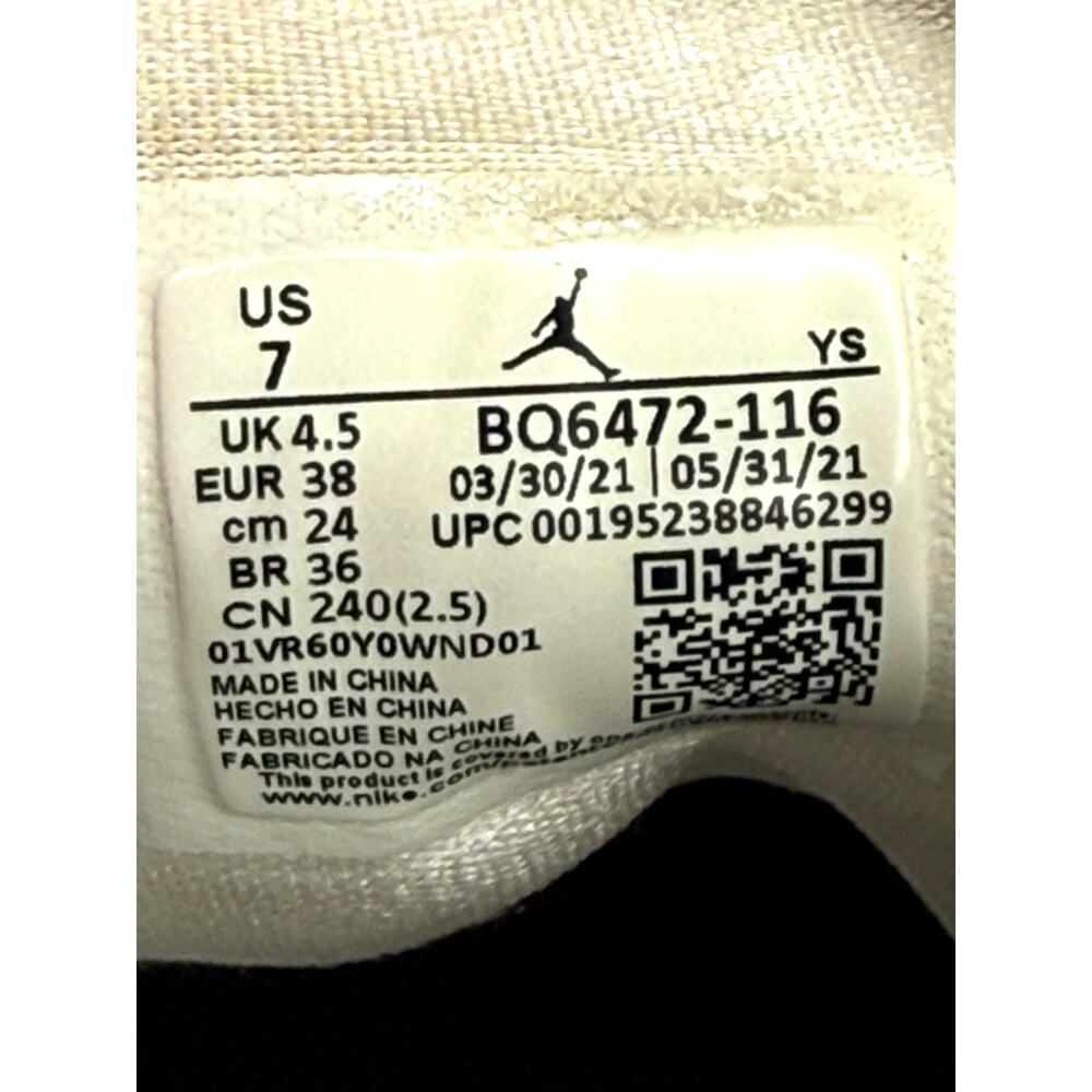 Air Jordan 1 Mid Syracuse Habanero Red Women’s 7 BQ6472-116 White Red - Picture 6 of 6